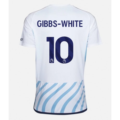 Nottingham Forest Morgan Gibbs-White #10 Gostujuci Dres 2023-24 Kratak Rukav